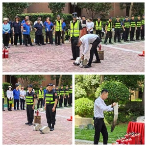 消防演练风采-3