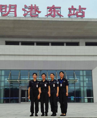 明港东火车站——安检服务