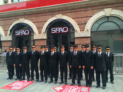 潮牌SPAO开业——特勤服务